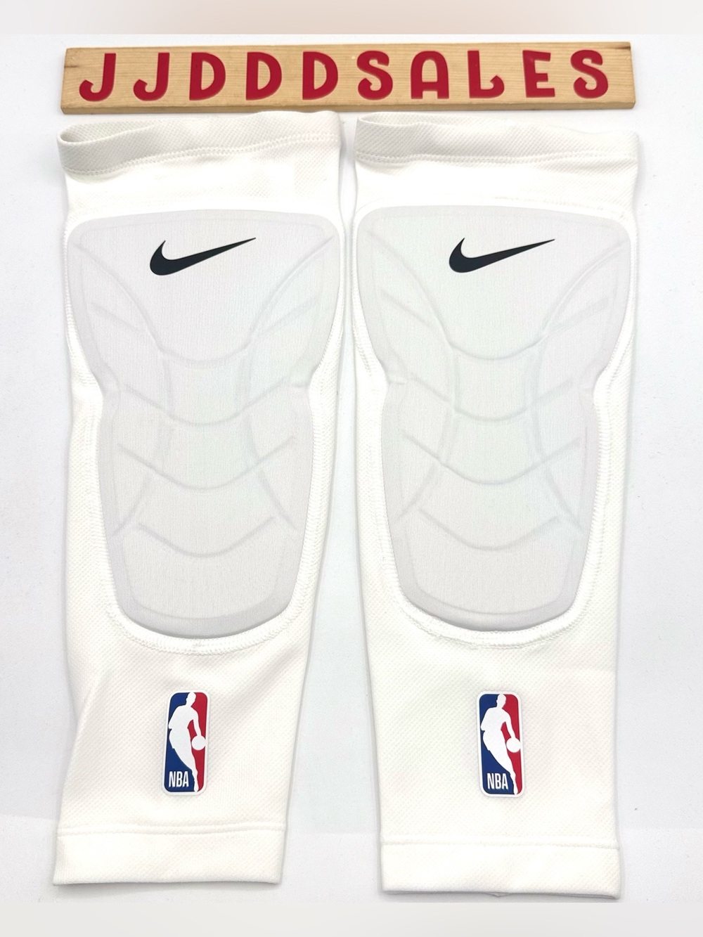 Nike Pro NBA Hyperstrong Padded Knee Sleeves White Men’s Sz L/XL NEW